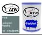 Preview: Ford, Jadegrün Metallic, 1K / XSC1698B: 500ml Lackdose, von ATW Autoteile West.